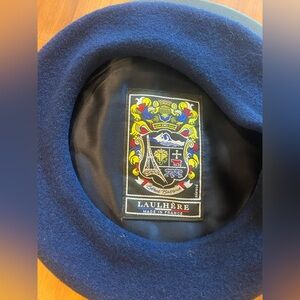 Laulhère Navy Blue Beret